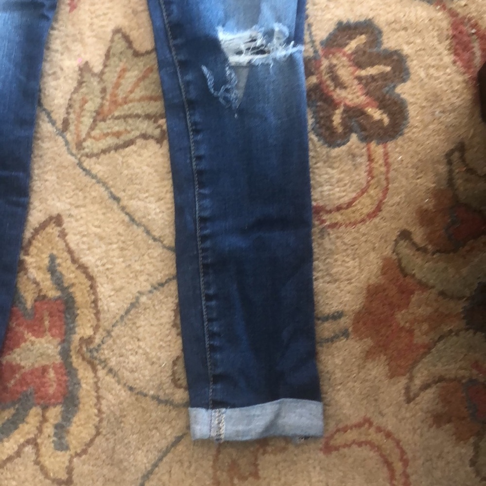 AG The Stilt Rollup cigarette roll-up 27 jeans - Picture 2 of 9